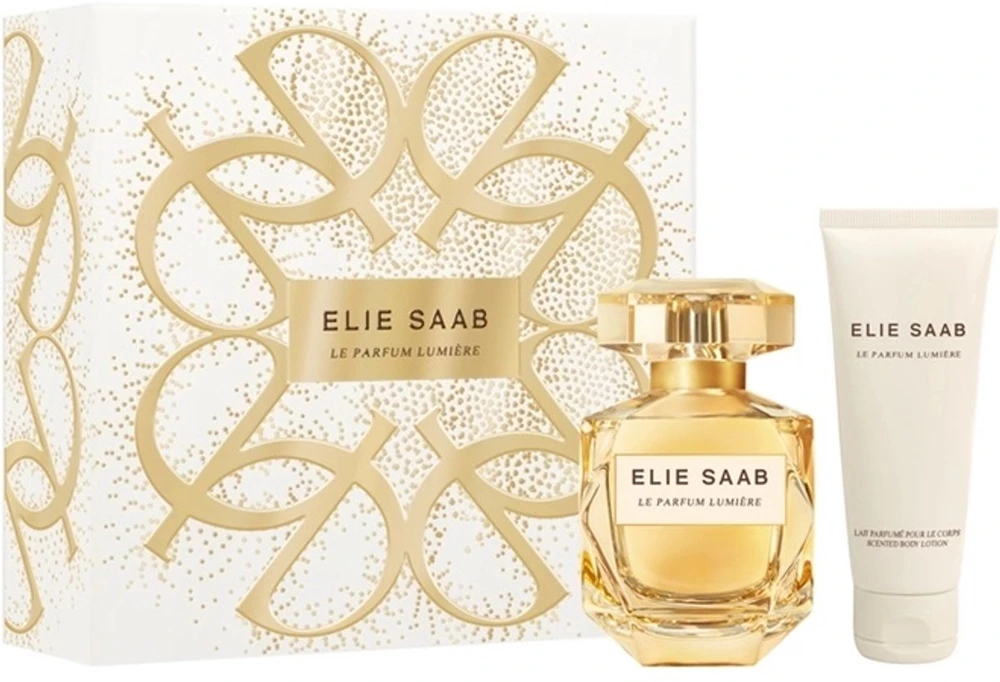Elie Saab Le Parfum Lumiere rinkinys moterims (EDP, 50 ml + kūno losjonas, 75 ml)