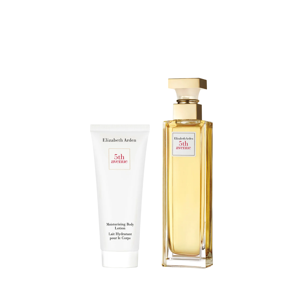 Set Elizabeth Arden: 5th Avenue Eau De Parfum For Women, 30 ml + 5th Avenue Hydrating Losjonas kūnui, 50 ml