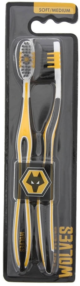 Dantų šepetėlių rinkinys, Epl, Wolves, 2 vnt.