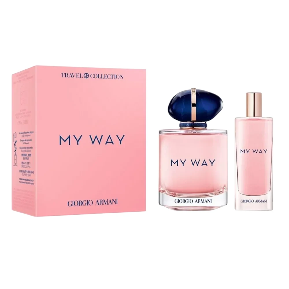 Giorgio Armani My Way Gift Set kvepalų rinkinys moterims (EDP, 90 ml + EDP, 15 ml)