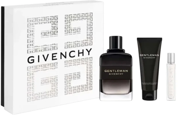 Set Givenchy: Gentleman Boisee Eau De Parfum For Men, 100 ml + Gentleman Boisee Eau De Parfum For Men 12.5 ml + Gentleman Boisee Dušo želė, 75 ml