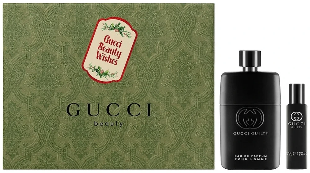 Set Gucci: Guilty Eau De Parfum For Men, 90 ml + Guilty Eau De Parfum For Men, 15 ml