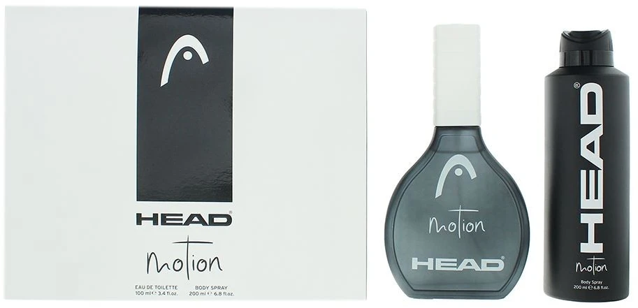 Set Head: Motion Dezodorantas Purškiklis For Men, 200 ml + Motion Eau De Toilette For Men, 100 ml