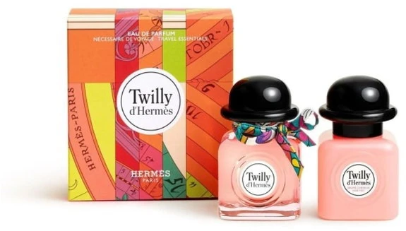 Rinkinys „Hermes“: „Twilly d'Hermes“ kvepalai moterims, 50 ml + „Twilly d'Hermes“ ginger plaukų lakas „Treatment Silky“, 50 ml