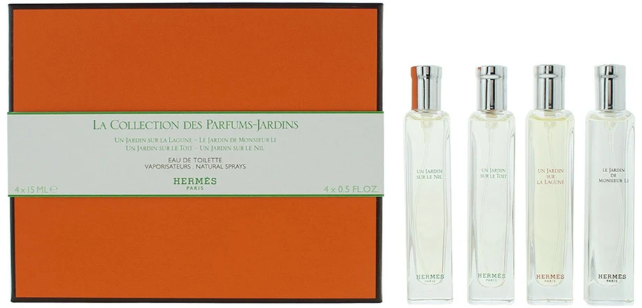 kvepalai unisex Hermès Miniatures Hermes Jardins 4x 15ml