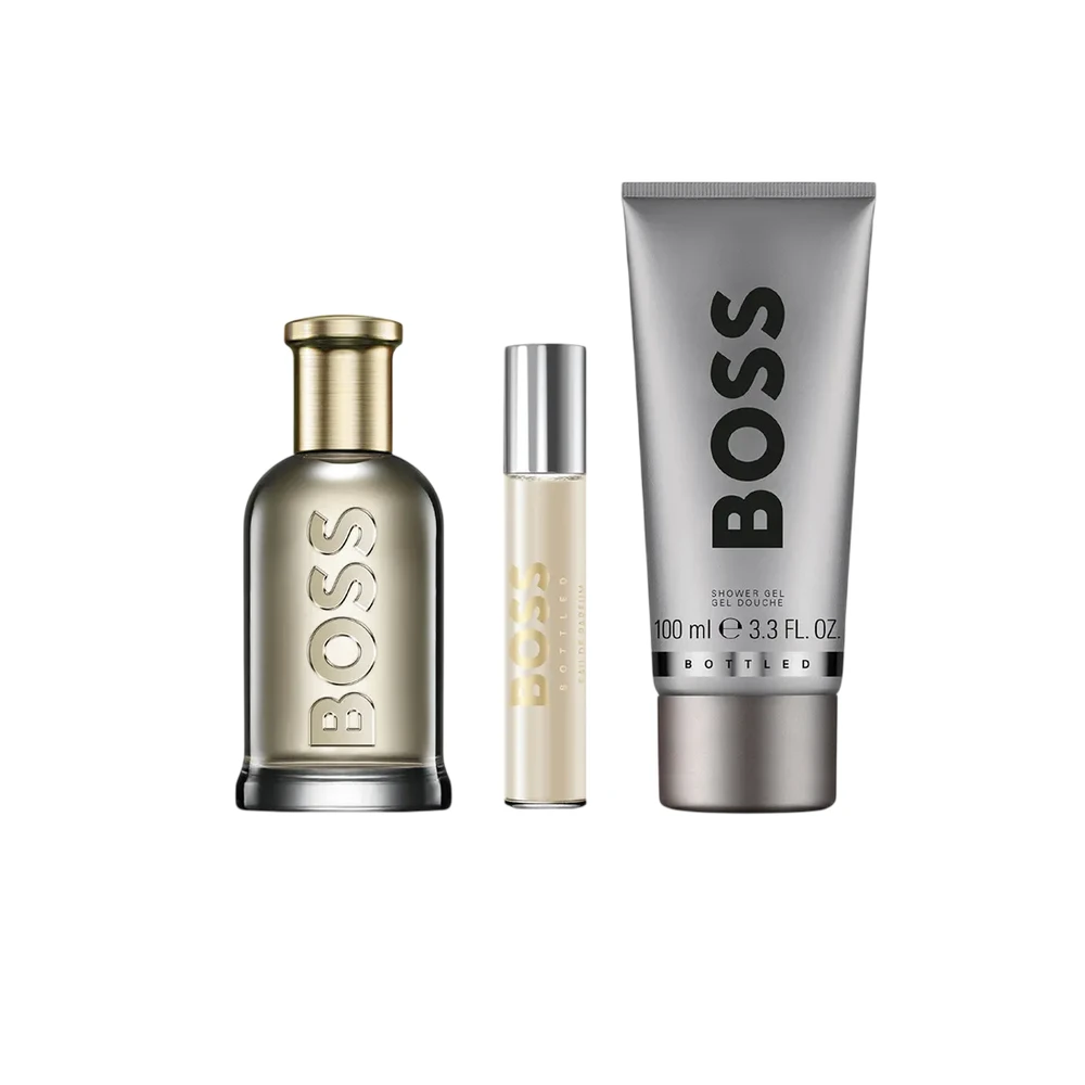 HUGO BOSS Boss Bottled EDP parfumuotas vanduo rinkinys vyrams, 100 ml