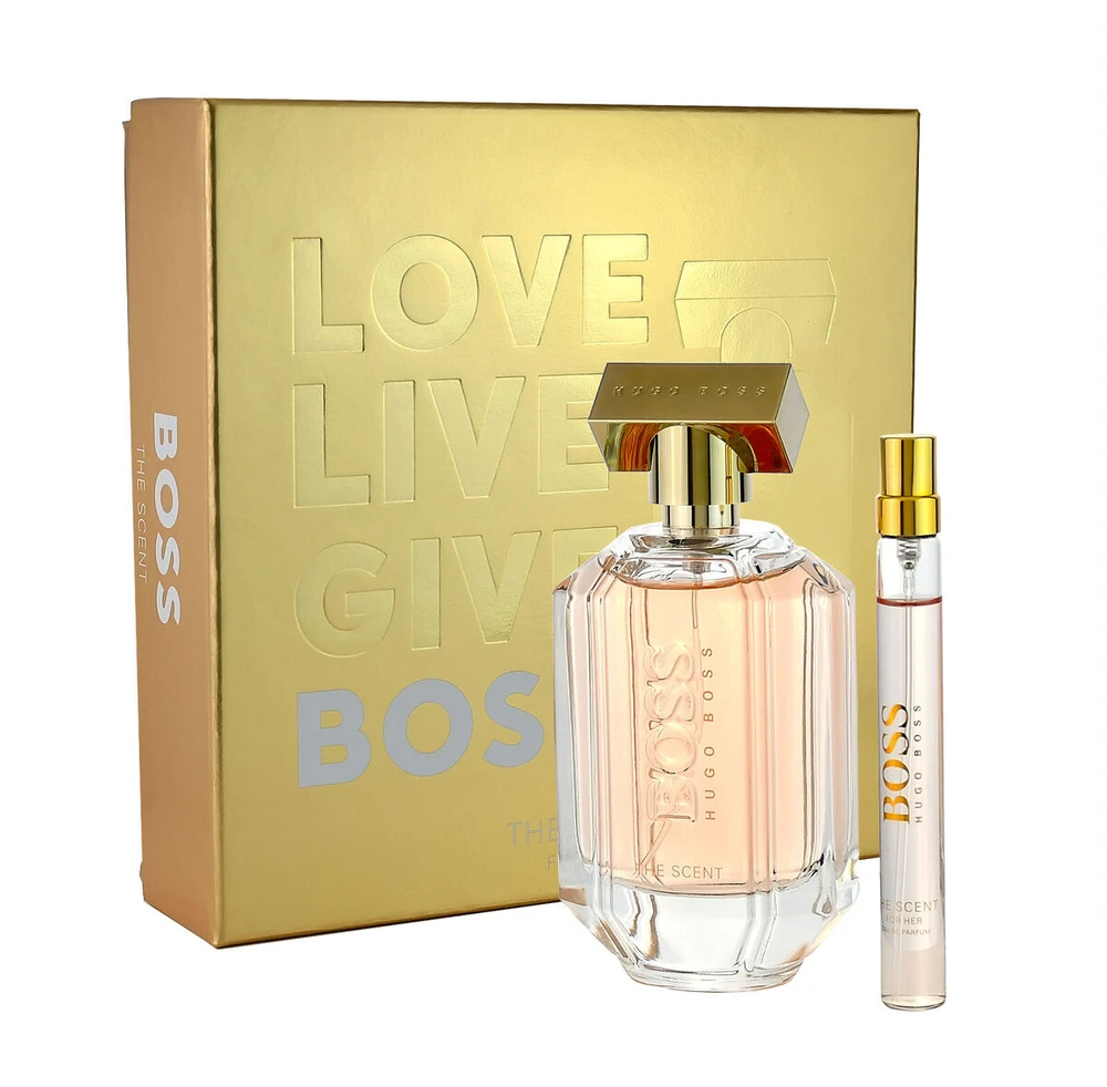 Hugo Boss The Scent For Her rinkinys moterims (EDP, 50 ml + EDP, 10 ml)