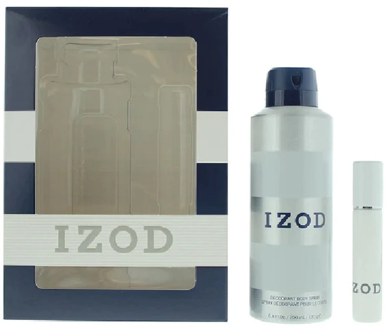 Set Izod: Baltas Eau De Toilette For Men, 15 ml + Baltas Scented Purškiklis For Men, 200 ml