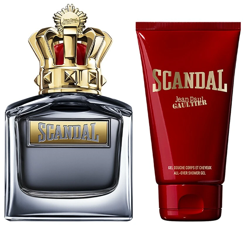 Jean Paul Gaultier Scandal Pour Homme GiftSet rinkinys vyrams (EDT, 50 ml + dušo želė, 75 ml)