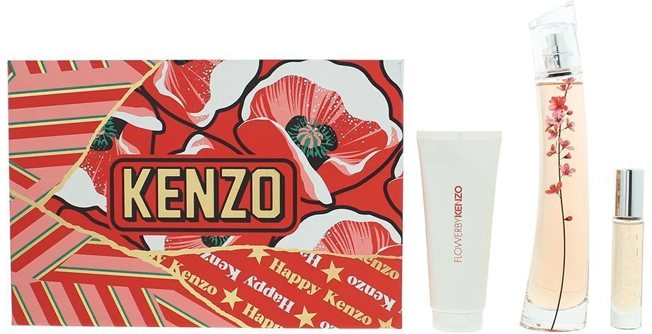 Flower Ikebana By Kenzo Estuche 3 Piezas