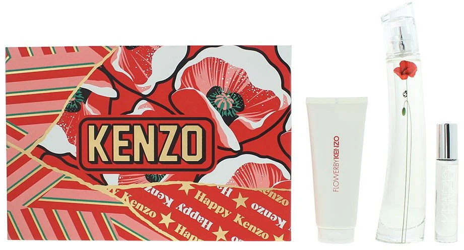 Set Kenzo: La Recolte Parisienne Eau De Parfum For Women, 75 ml + La Recolte Parisienne Eau De Parfum For Women, 10 ml + La Recolte Parisienne Hydrating Losjonas kūnui, 75 ml