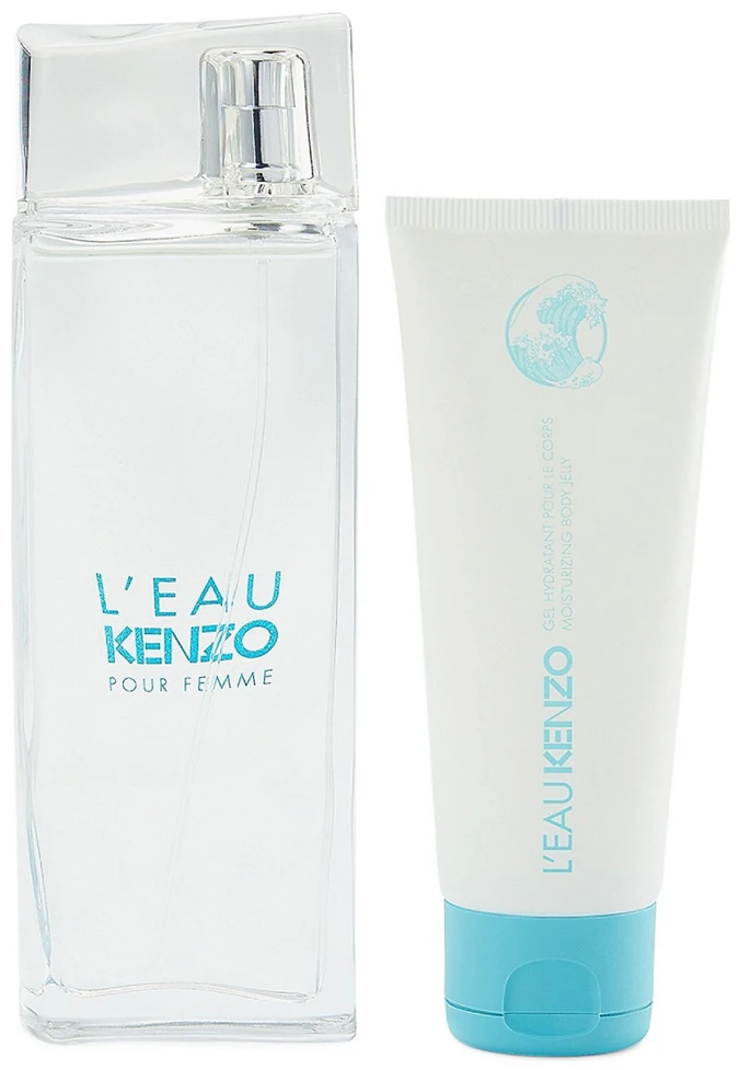 Set Kenzo: L'Eau Eau De Toilette For Women, 100 ml + L'Eau Hydrating Losjonas kūnui, 100 ml
