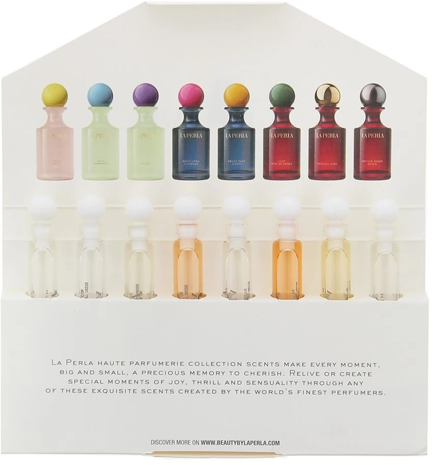 Set, La Perla, Collection Discovery, Eau De Parfum, For Women, 8 pcs, 12 ml *Vial