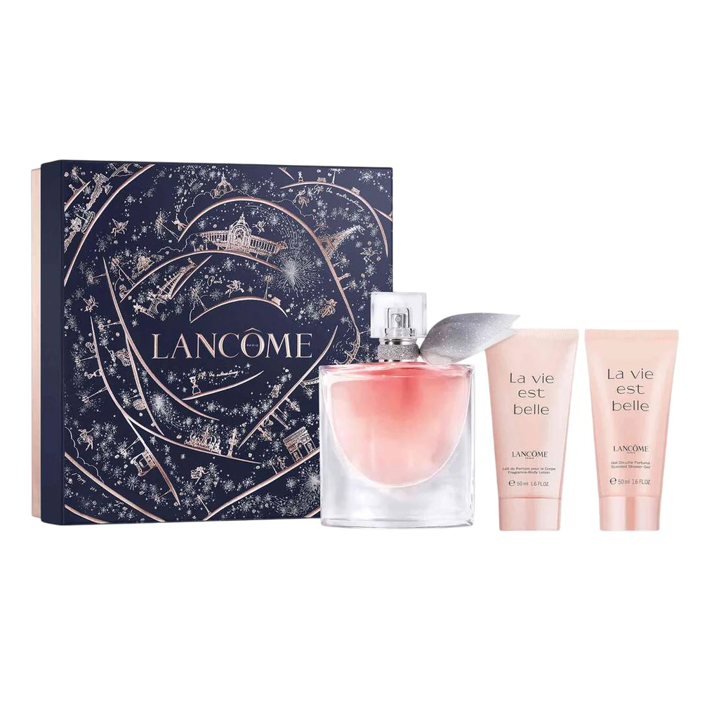 Kvepalų rinkinys moterims Lancome La Vie Est Belle (EDP, 50 ml + kūno losjonas 50 ml + dušo želė 50 ml )