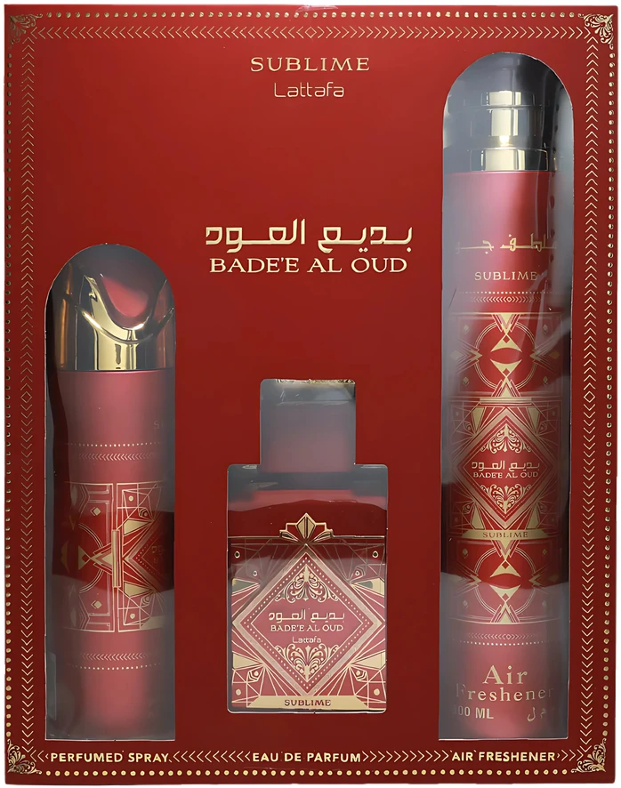 Lattafa Bade'e Al Oud Sublime Giftset, 600 ml