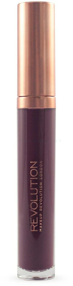 Rinkinys „Makeup Revolution“: „Retro Luxe Matte“ skysti lūpų dažai „Royal“ 5,5 ml + „Retro Luxe“ lūpų pieštukas „Royal“, 1 g
