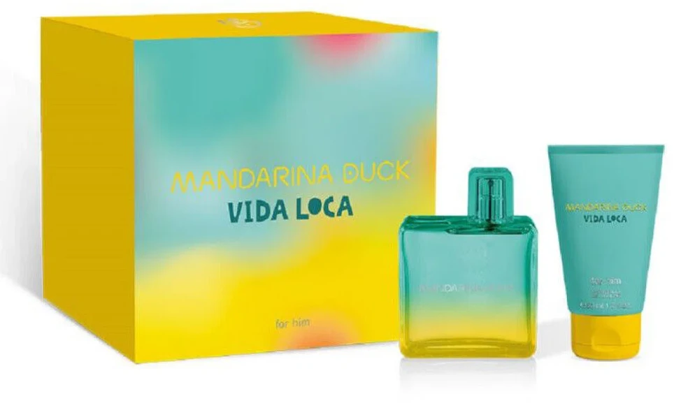 Mandarina Duck Vida Loca rinkinys vyrams (EDT, 100 ml + dušo želė, 50 ml)