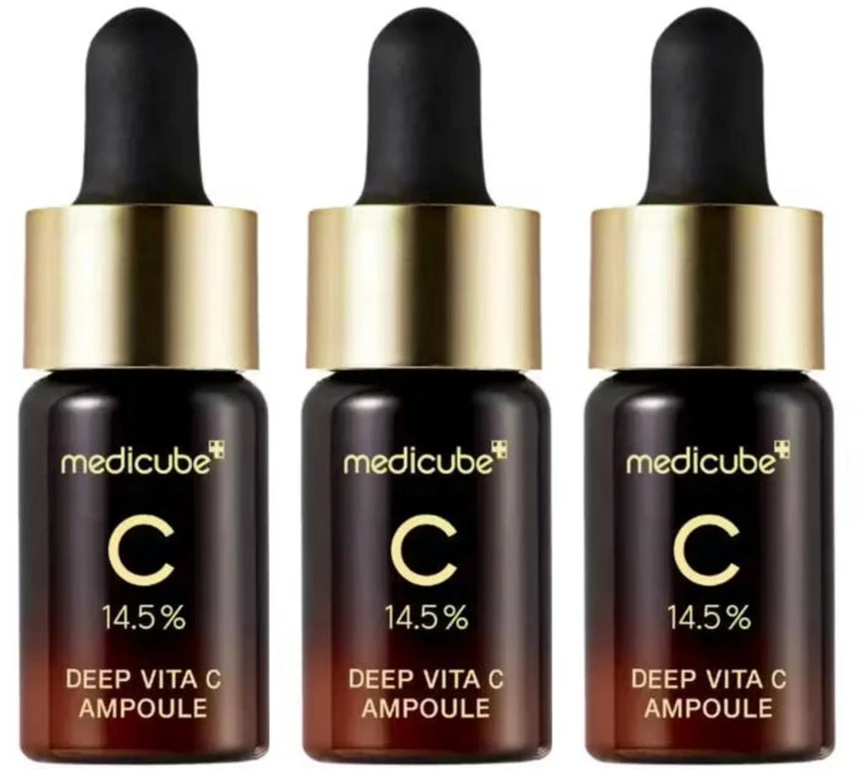 Medicube Deep Vita C Ampoule 2.0 Set veido ampulės, 3 x10 ml