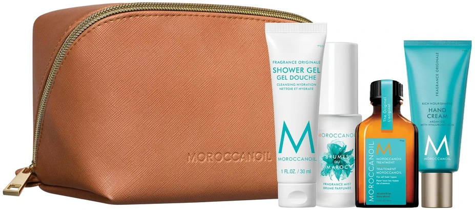 Moroccanoil Body Travel Set kelioninis plaukų ir kūno priežiūros priemonių rinkinys