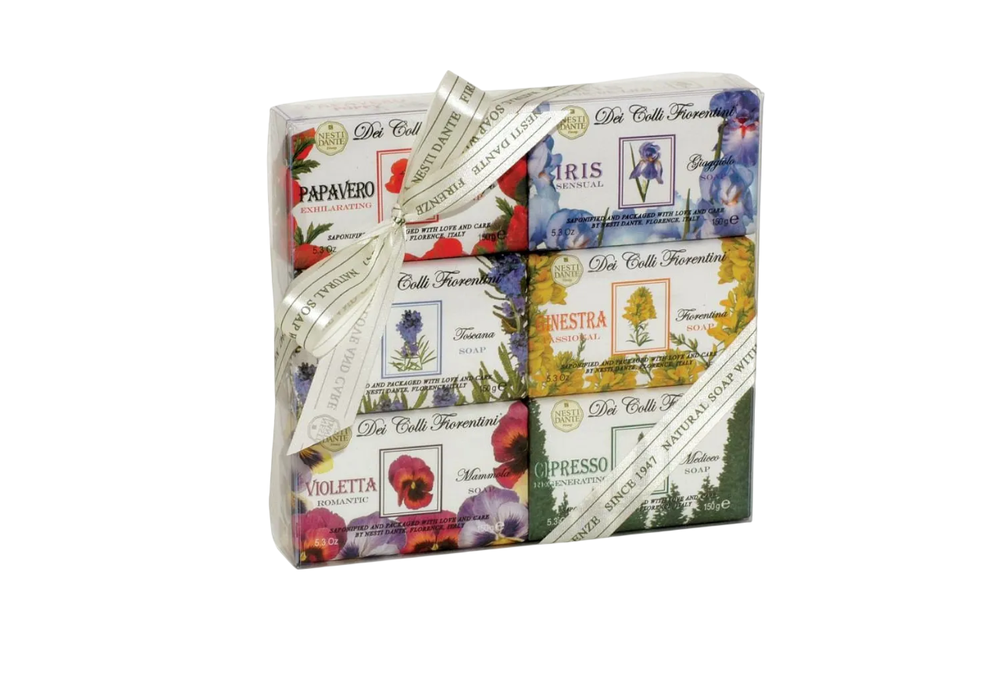 Set Nesti Dante Dei Colli Fiorentini Soap Bar, 6 vnt., 150 g