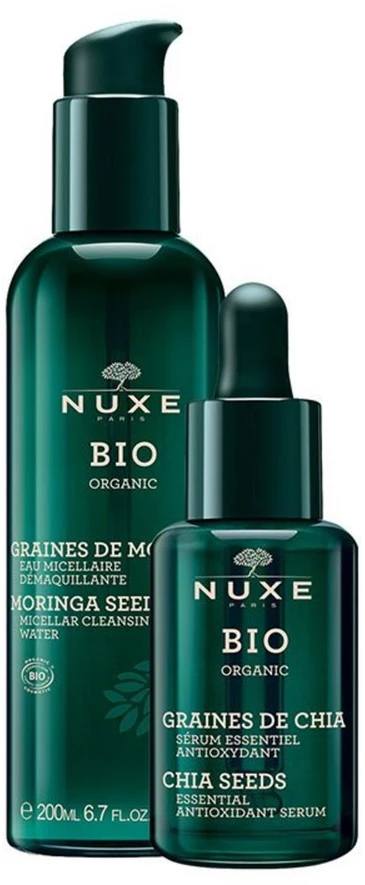 Nuxe Serum chia 30ml + Vanduo micelarna 200ml