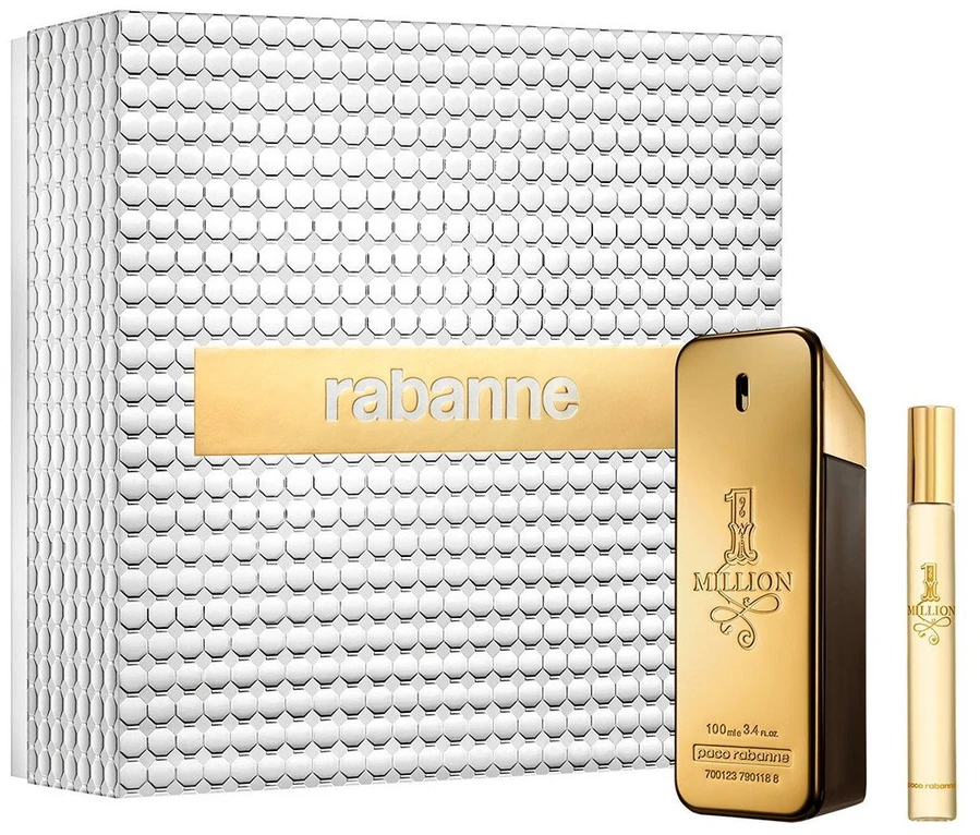 Paco Rabanne 1 Million rinkinys vyrams (100 ml. EDT + 10 ml. EDT)