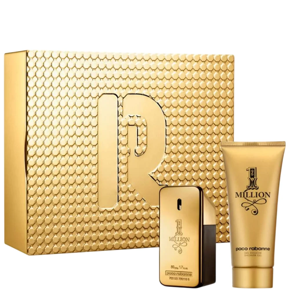 Paco Rabanne 1 Million rinkinys vyrams (kvepalai EDT, 50 ml + dušo želė, 100 ml)