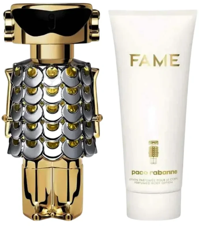 Paco Rabanne Fame kvepalų purškiamasis vanduo 80 ml, 2 dalių rinkinys moterims