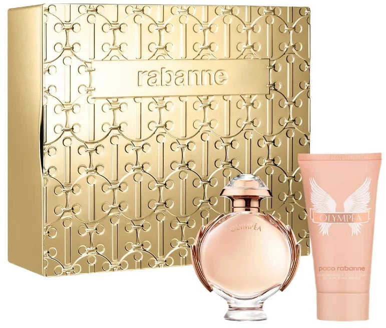 Paco Rabanne Olympéa rinkinys moterims (EDP, 50 ml + kūno losjonas, 75 ml)