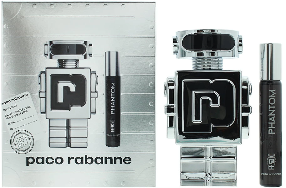 Paco Rabanne Phantom rinkinys vyrams (kvepalai EDT, 50 ml + dušo želė 100 ml
