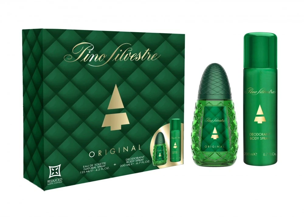 Pino Silvestre Original EDT rinkinys vyrams (EDT 125 ml + Dezodorantas 200 ml)
