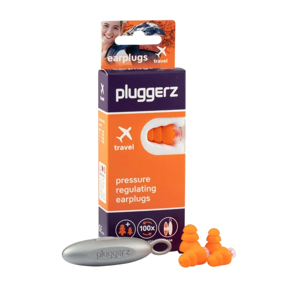 Aptel Set, Pluggerz, Travel, Sound Control, Earplugs, 4 pcs Unisex