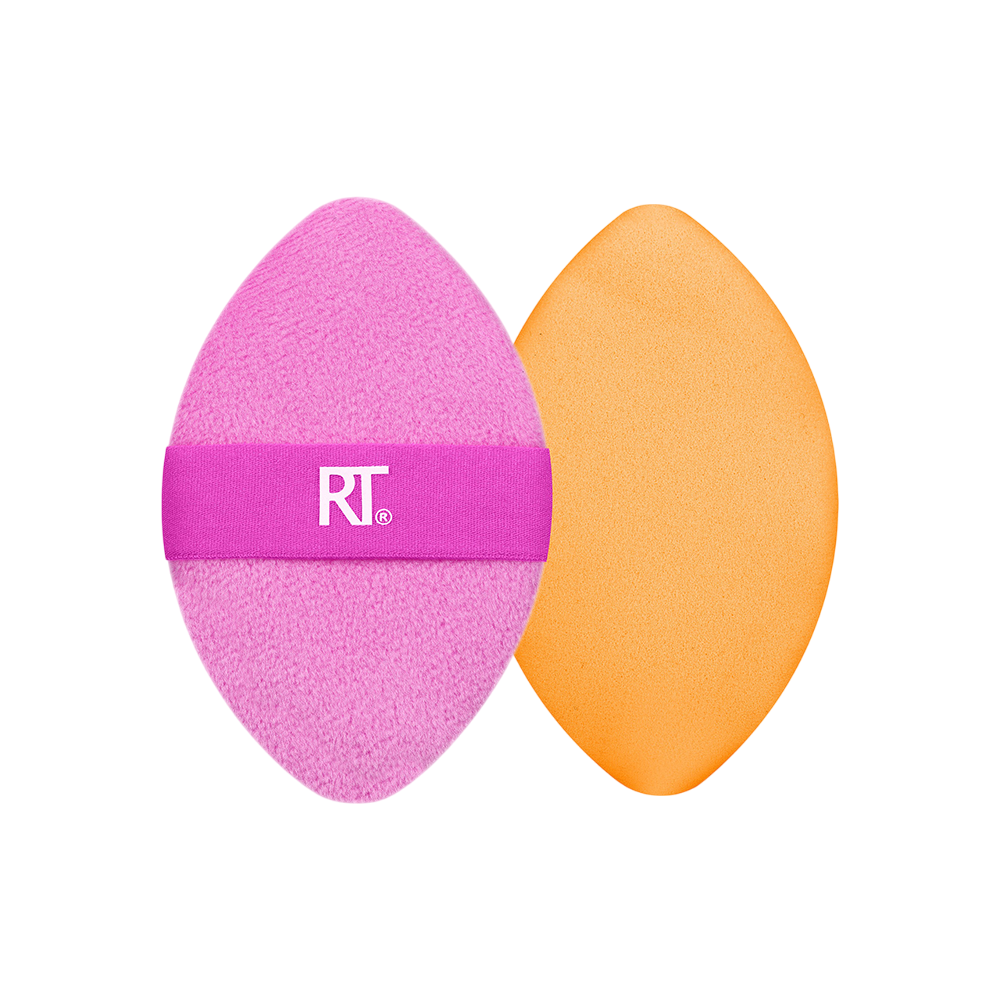 Set Real Techniques: Miracle Makeup Sponge Rožinė + Miracle Makeup Sponge Oranžinis