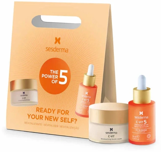 Sesderma C-Vit Kremas 50ml + C-Vit Serumas 30ml Rinkinys