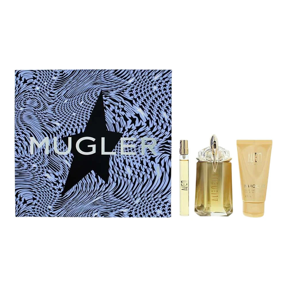 Thierry Mugler Alien Goddess rinkinys moterims (EDP, 60 ml + EdDP, 10 ml + kūno losjonas, 50 ml)