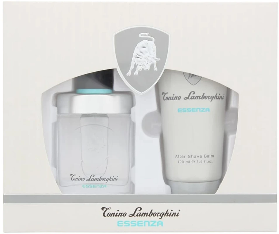 Set Tonino Lamborghini: Essenza Eau De Toilette For Men, 40 ml + Essenza Hydrating After-Shave Balm, 100 ml