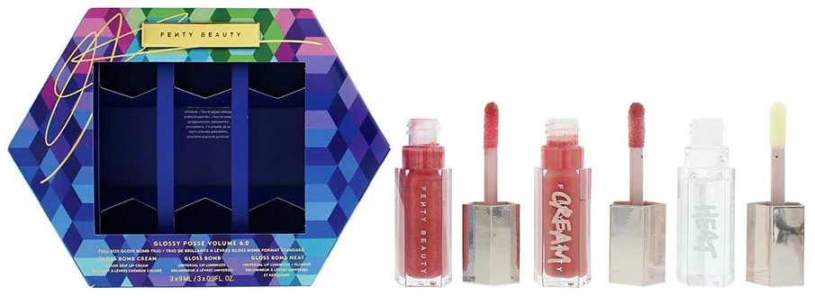 Set Trio Fenty Beauty Gloss Bomb Lūpų blizgis, 3 vnt., 9 ml