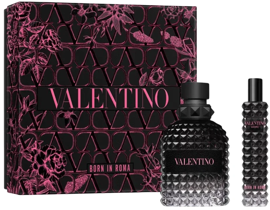 Set Valentino: Born In Roma Eau De Toilette For Men, 100 ml + Born In Roma Eau De Toilette For Men, 10 ml