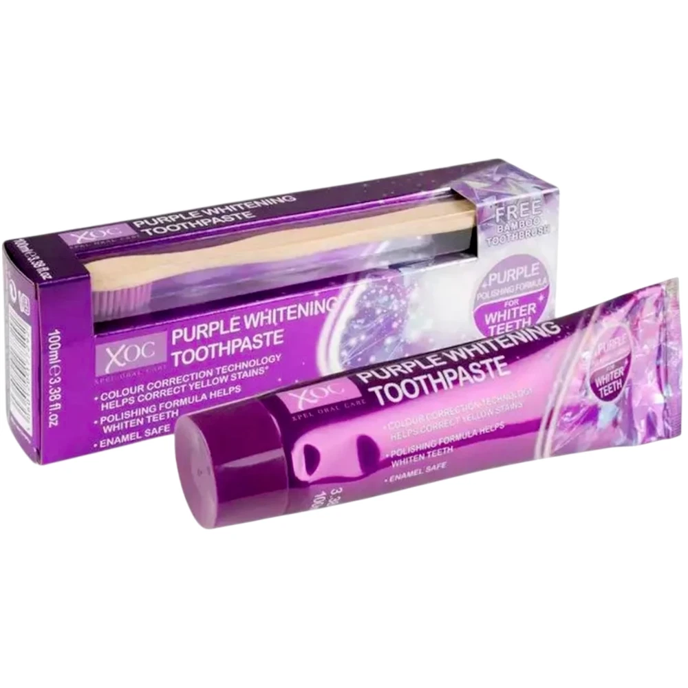 Xpel Mondex XHC dantų pasta 100ml balinamoji + dantų šepetėlis