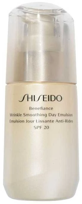 Shiseido Benefiance priešraukšlinė dieninė emulsija Spf20, 75 ml