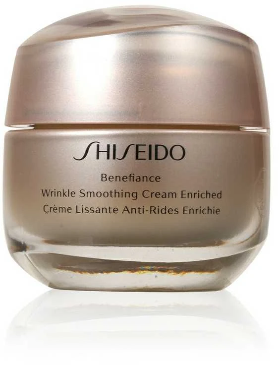 „Shiseido Benefiance“ raukšles lyginantis praturtintas dieninis veido kremas nuo raukšlių, 50 ml