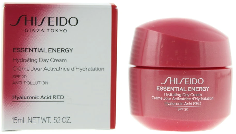 Shiseido Shiseido, Essential Energy, Hydrating, Kremas, For Face, Yes, 15 ml For Women