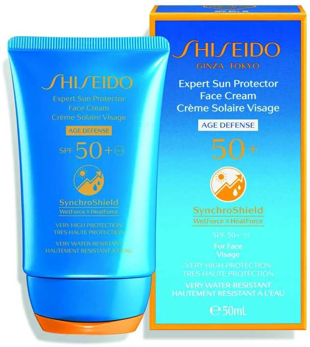 Shiseido Expert Sun Protector Face Kreminis Spf50+, 50 ml