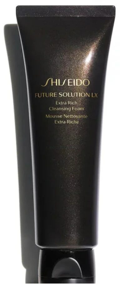 Shiseido Future Solution Lx Extra Rich Cleansing Foam valomosios veido putos, 125 ml