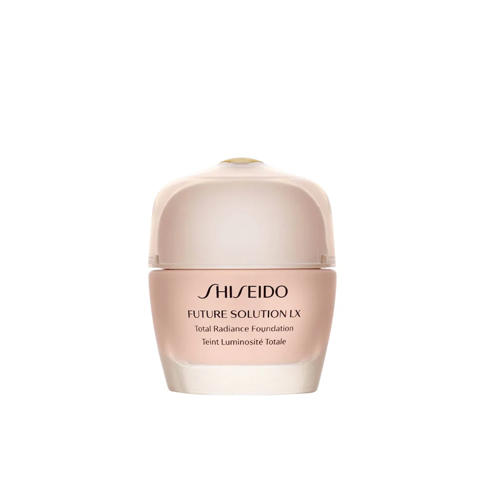 „Shiseido Future Solution LX Radiant Finish Kreminis“ makiažo pagrindas „03 Golden SPF 15“, 30 ml