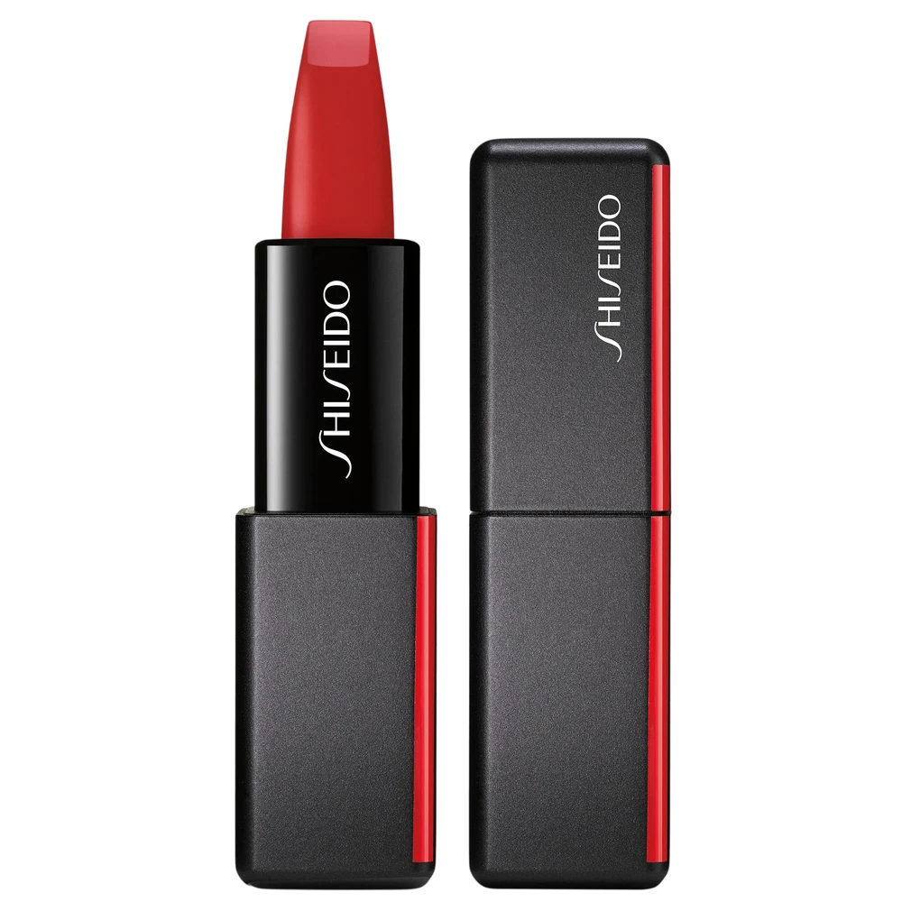 Shiseido ModernMatte Powder matiniai lūpų dažai, 4g, Spalva: 514 Hyper Red