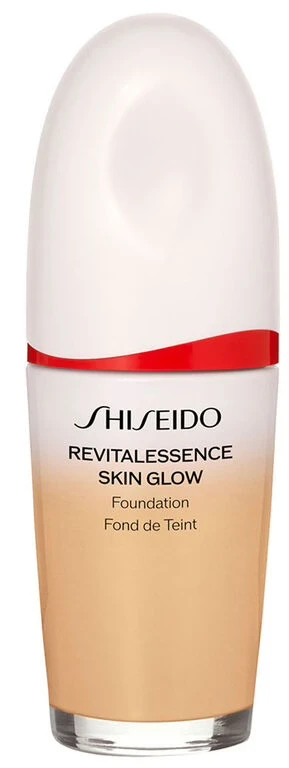„Shiseido Revitalessence Skin Glow“ skystas makiažo pagrindas „420 SPF 30“, 30 ml