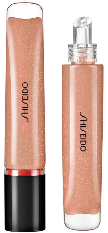 Shiseido Shimmer GelGloss lūpų blizgesys, 9 ml, Spalva: 03 Kurumi Beige