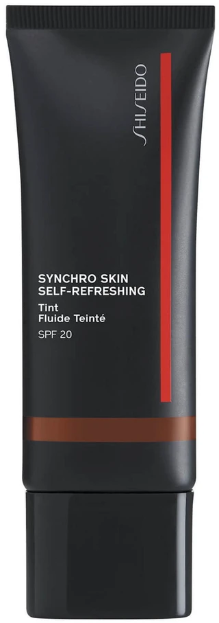 Makiažo pagrindas Shiseido Synchro Skin Self-Refreshing Tint, su SPF 20, 30 ml | spalva: 525 Deep Kuromoji
