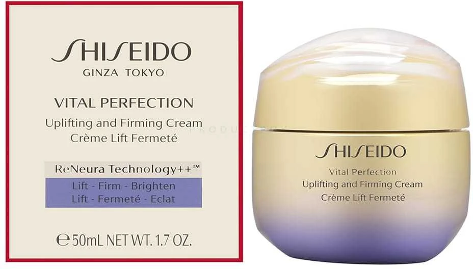 Shiseido Vital Perfection Uplifting And Firming Kreminis Enriched, 50 ml